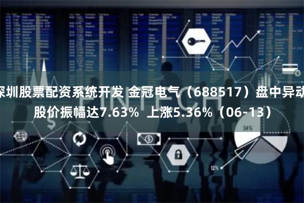 深圳股票配资系统开发 金冠电气（688517）盘中异动 股价振幅达7.63%  上涨5.36%（06-13）