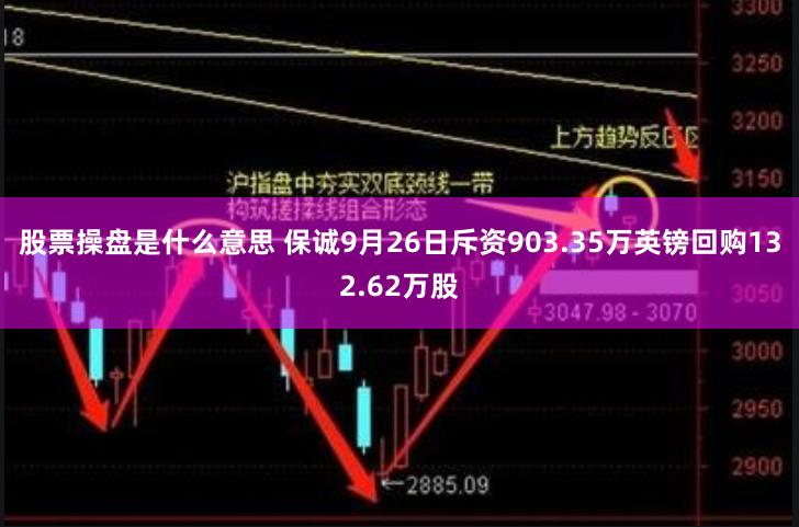 股票操盘是什么意思 保诚9月26日斥资903.35万英镑回购132.62万股